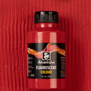 Fluroscent Color - 100 ml, Blood Red