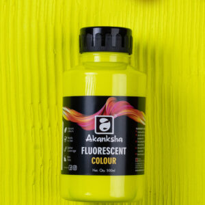 Fluroscent Color - 100 ml, Radium Yellow